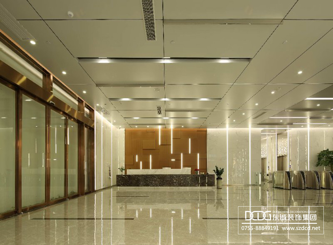 15000㎡办公空间|广州牛犇财富大厦装饰设计